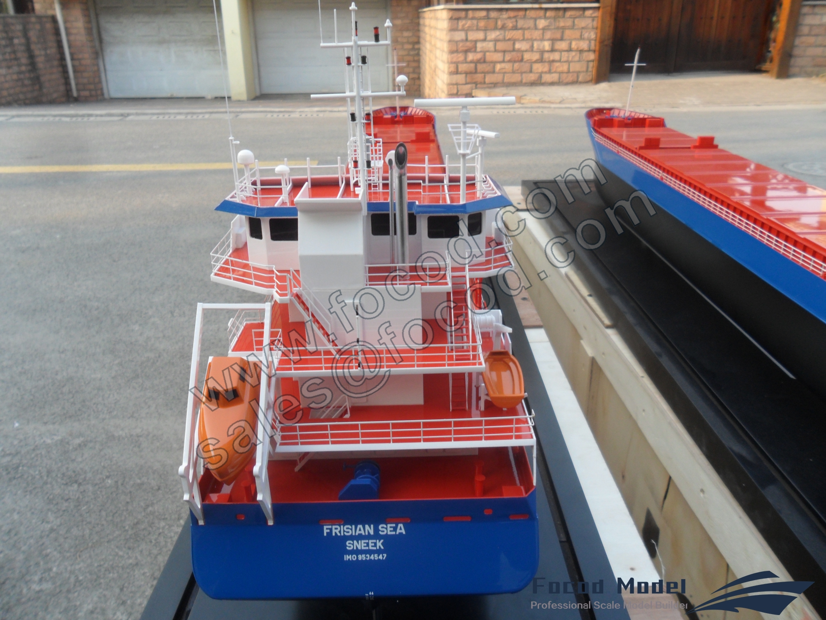 custom made model of 118米杂货船